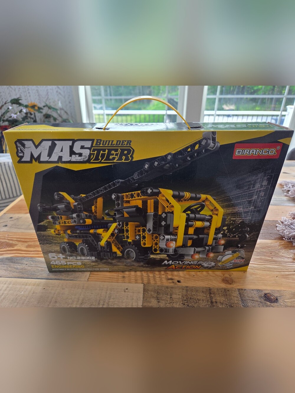 STEM Construction KIT- Master Builder Crane Engineering Set‎